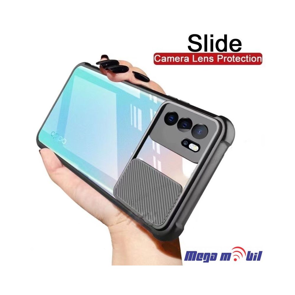 Futrola iPhone 12 Pro TPU Acrylic slide black.
